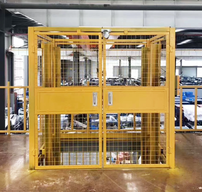 许昌智能导轨式升降机亮相