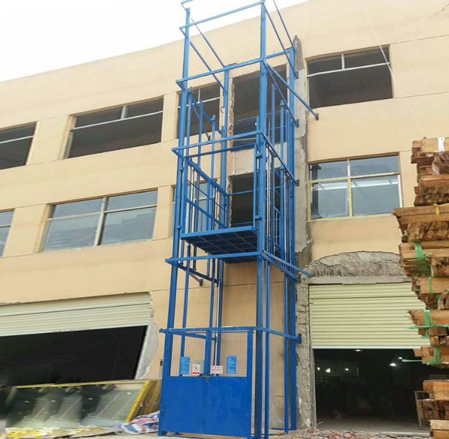 许昌建材厂室外物料提升